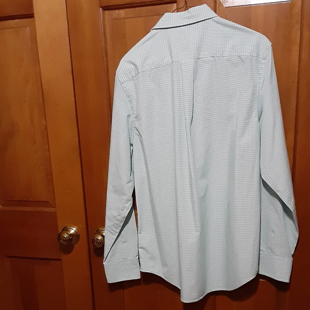 Banana Republic Slim Fit Checked Dress Shirt